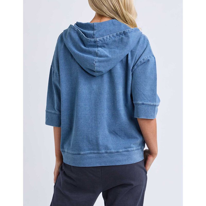 ELM Tessa Denim Look Hoodie image number 1